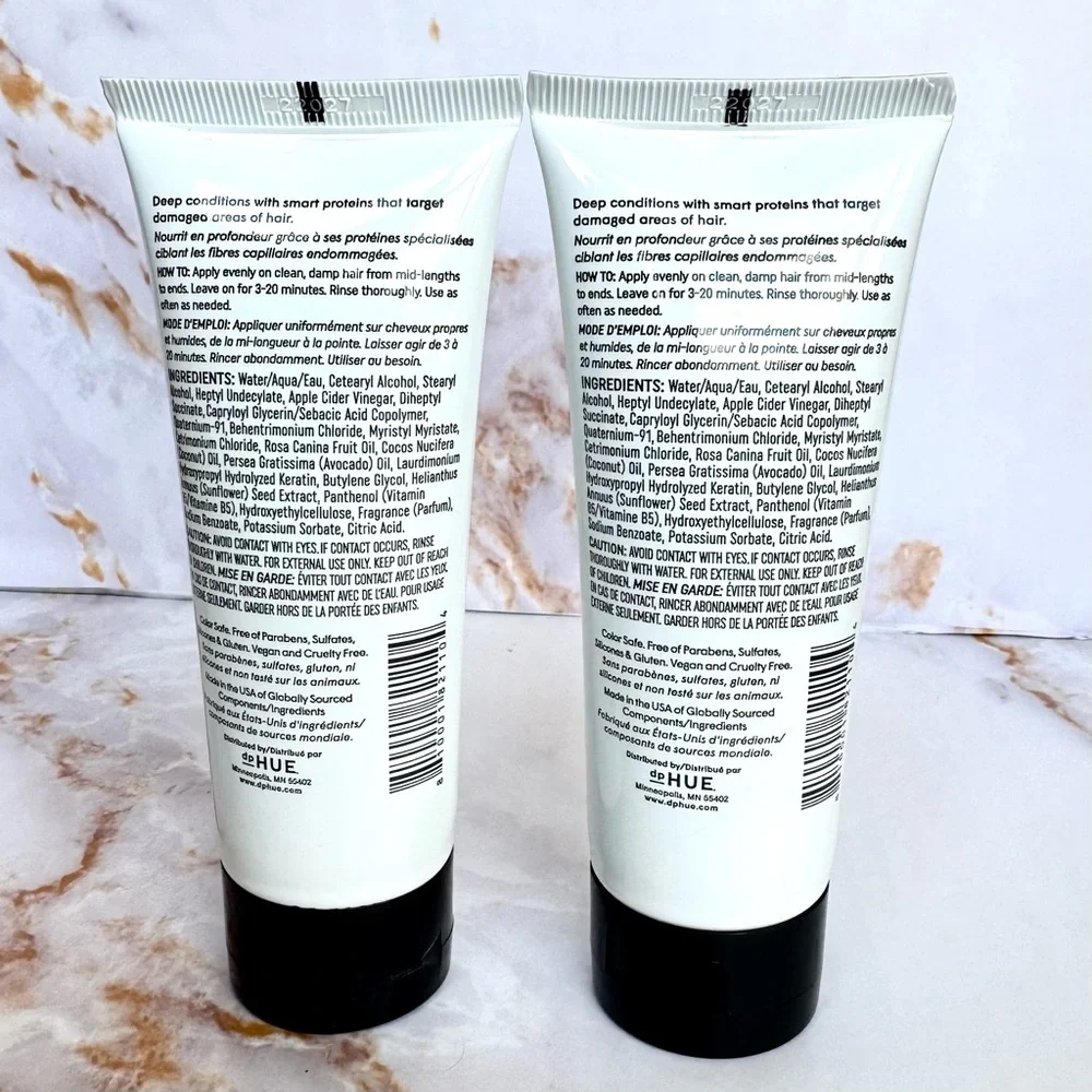 dpHUE Apple Cider Vinegar ACV Hair Masque 2oz Deep Conditioning Mask New dp HUE